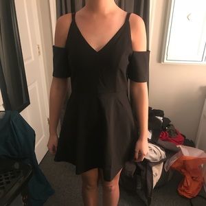 Black mini Lulus dress
